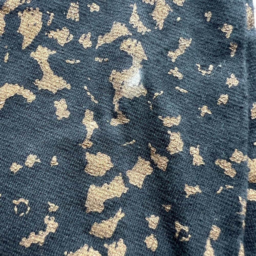 VTG 90s MINT Jonathan Miller London navy caramel suit leopard S/M matching set - Picture 13 of 16